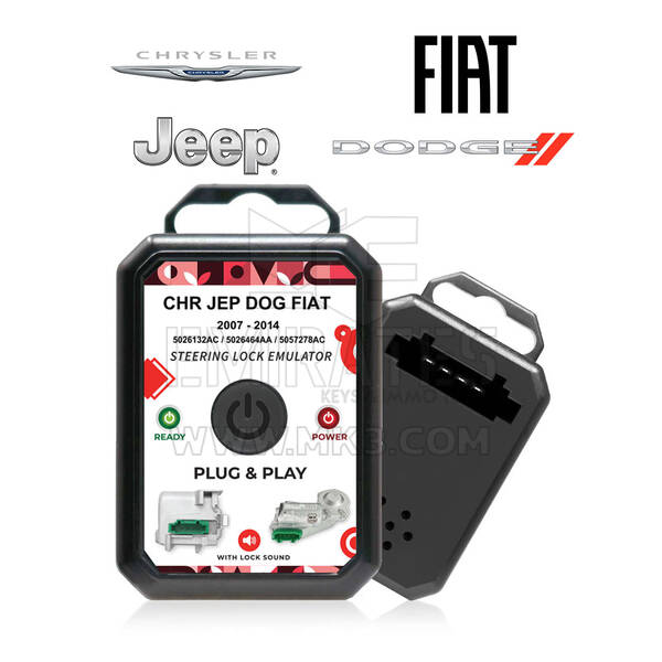 Jeep Chrysler Dodge Fiat ESL Electronic Steering Lock Emulator Simulator