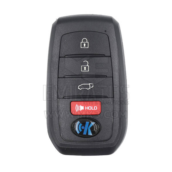 Keydiy KD Universal Smart Remote Key 3+1 Botones Toyota Tipo ZB35-4