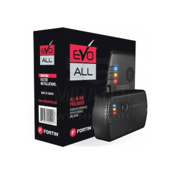 Fortin EVO ‐ ALL Universal Remote Starter Engine ، تجاوز ووحدة الواجهة