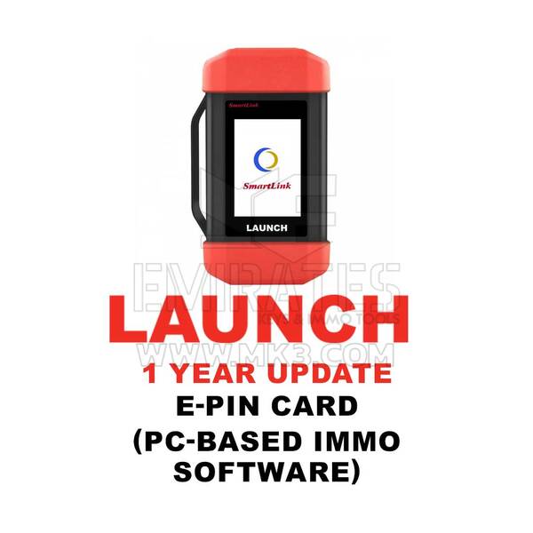 Launch - E-PIN CARD (PC-based IMMO Software) 1 Year