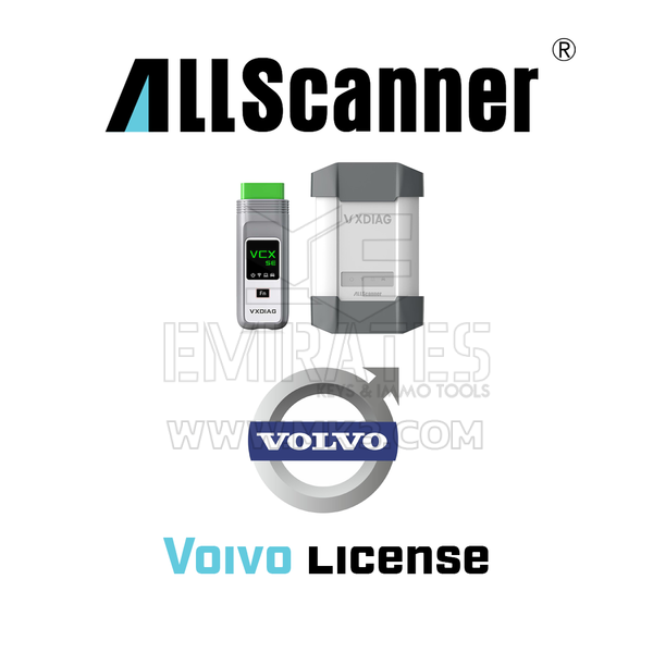 Todas as licenças Volvo do scanner para ferramenta de diagnóstico VCX-DoIP / VCX SE