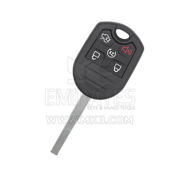 Carcasa para llave remota Ford 2014 4+1 botones con hoja de llave HU101