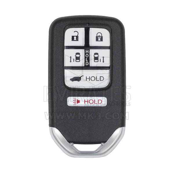 Coque de clé télécommande intelligente Honda 5+1 boutons Coffre SUV
