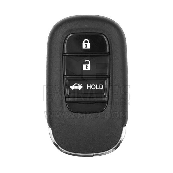 Honda 2023 Smart Remote Key Shell 3 Buttons Sedan Trunk