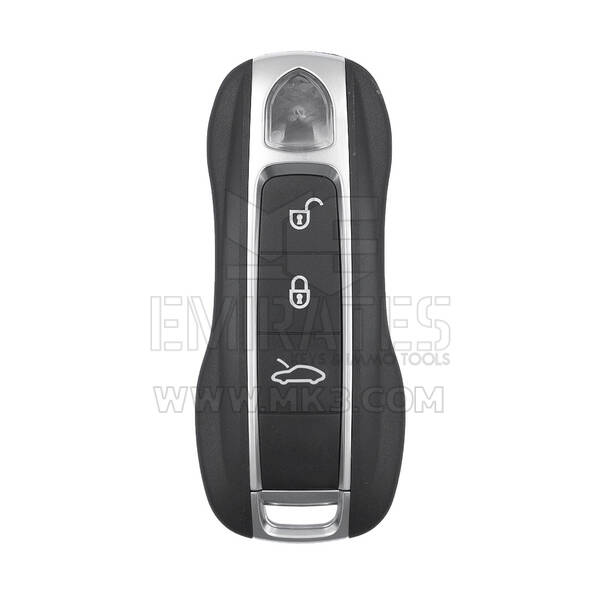 Porsche 2019 Smart Remote Key Shell 3 Botões Cabeça Tronco