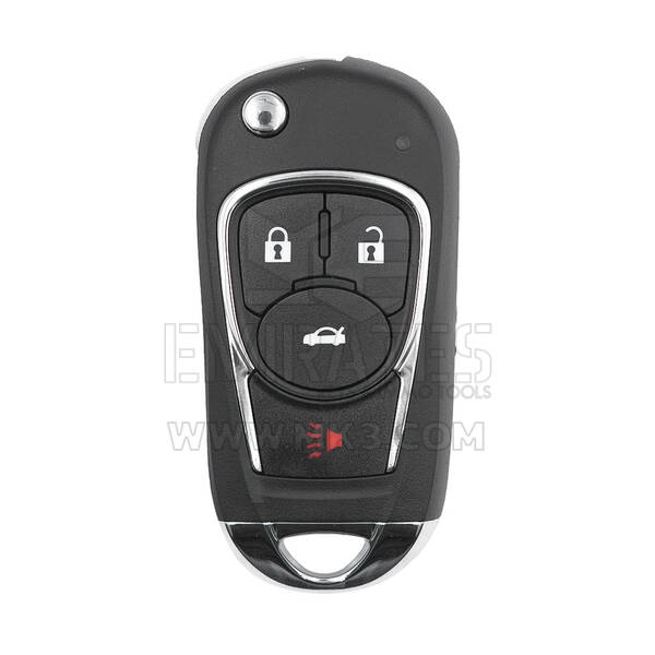 Keydiy Xhorse Opel tipo Flip carcasa de llave remota 3 + 1 botones