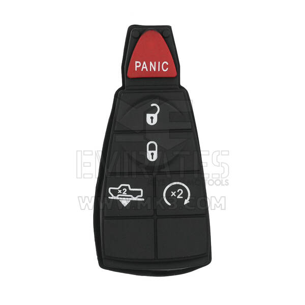 كرايسلر جيب دودج مفتاح ريموت مطاطي 4+1 أزرار التقاط نوع صندوق السيارة