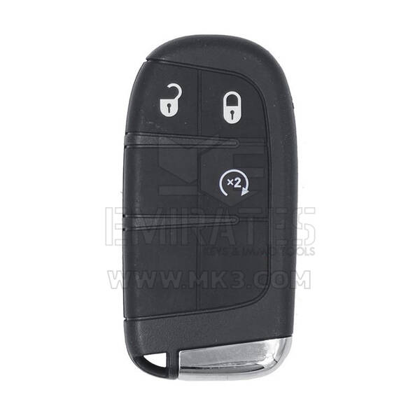Clé télécommande intelligente 3 boutons 433 MHz pour Jeep Compass 2017-2023 (références : 68250346AA, 68250346AB, 68417825AA, 68417825AB)