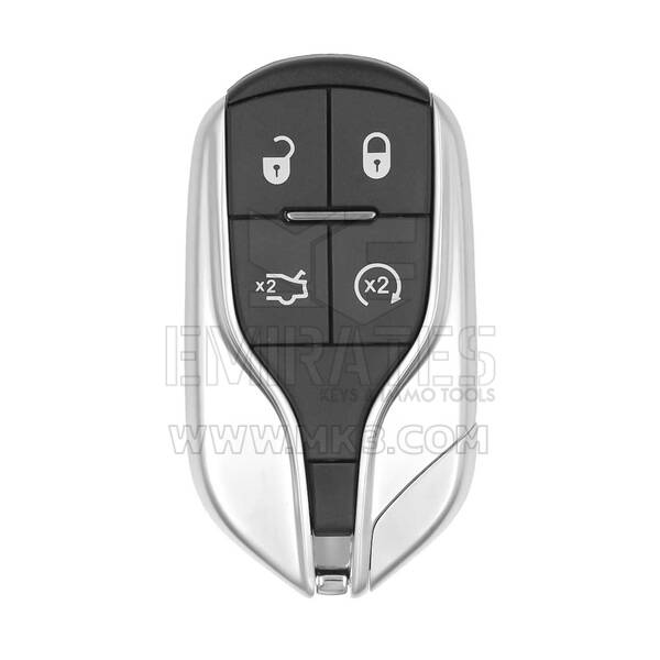 Maserati Quattroporte Ghibli 2014-2016 Clé télécommande intelligente 4 boutons 433 MHz ID FCC : M3N-7393490