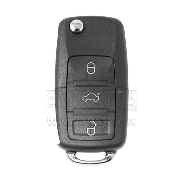 Универсальный раскладной дистанционный ключ лицом к лицу, 3 кнопки, тип VW, 315 МГц
