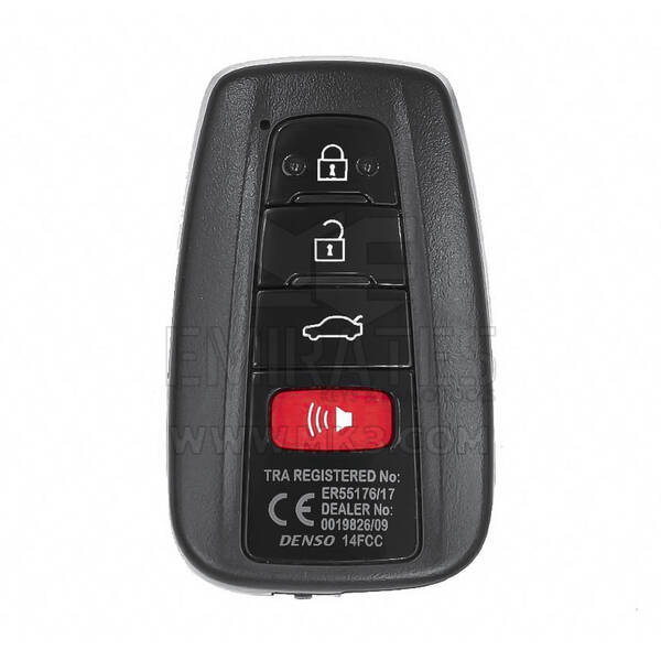 Тойота Авалон 2019 Умный дистанционный ключ 3+1 кнопки 433 МГц 8990H-07040/8990H-07030