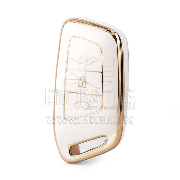 Capa Nano de alta qualidade para chave remota inteligente Baojun 3 botões cor branca BJ-C11J
