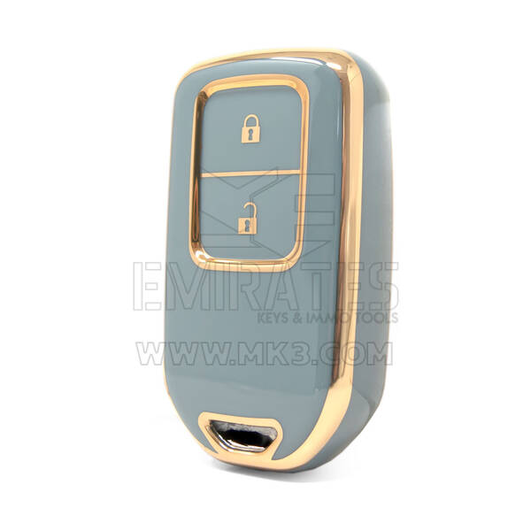 Cover Nano di alta qualità per chiave telecomando Honda 2 pulsanti colore grigio HD-A11J2