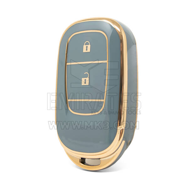 Cover Nano di alta qualità per chiave telecomando Honda 2 pulsanti colore grigio HD-G11J2