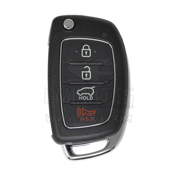 Hyundai Santa Fe 2013-2015 Flip Remote Key Shell 3+1 botón HYN17R hoja