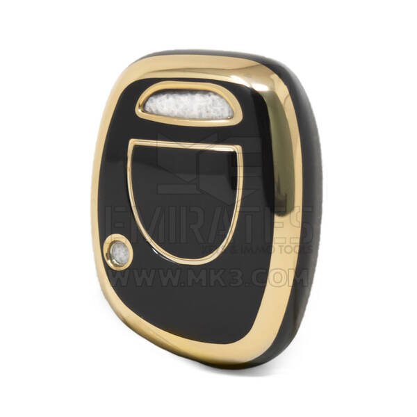 Cover Nano di alta qualità per chiave telecomando Renault 1 pulsanti colore nero RN-E11J