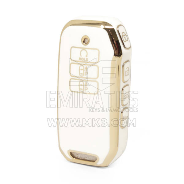 Nano High Quality Cover For Kia Remote Key 7 Buttons White Color KIA-H11J7