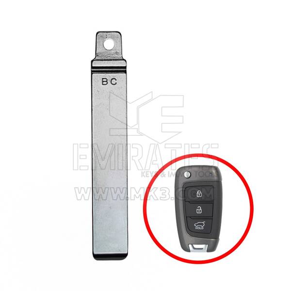 Hyundai Veloster 2018 Genuine Flip Remote Key Blade 81996-J3000