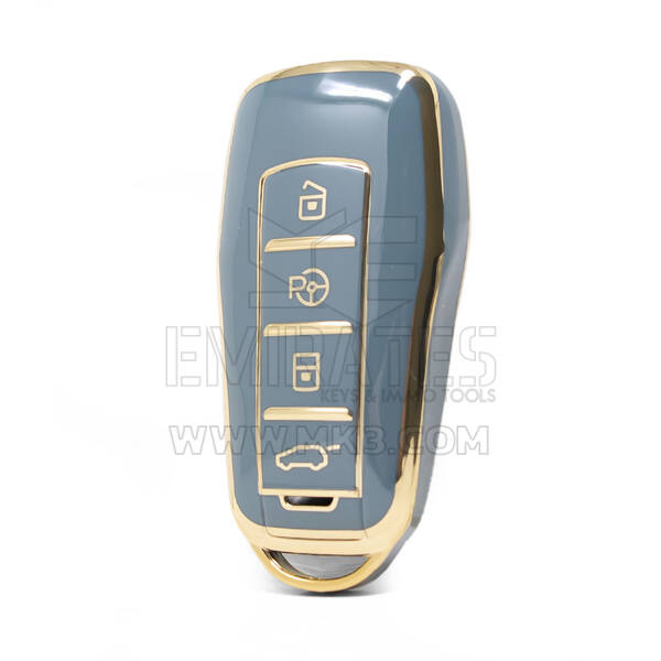 Nano High Quality Cover For Xpeng Remote Key 4 Buttons Gray Color XP-A11J