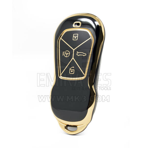 Nano High Quality Cover For Xpeng Remote Key 4 Buttons Black Color XP-C11J