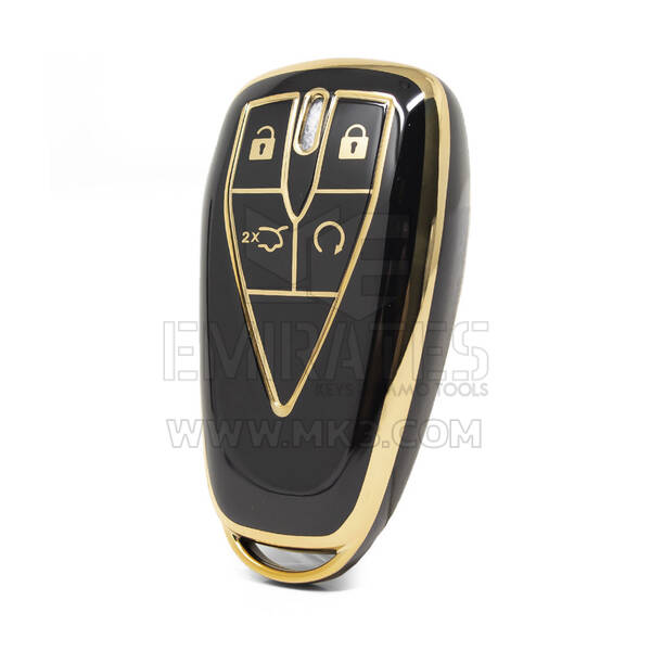 Nano High Quality Cover For Changan Remote Key 4 Buttons Black Color CA-C11J4