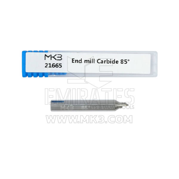 End Mill Cutter F21W carbide φ3.2x5xD6x85°x40x1T-P-0.8