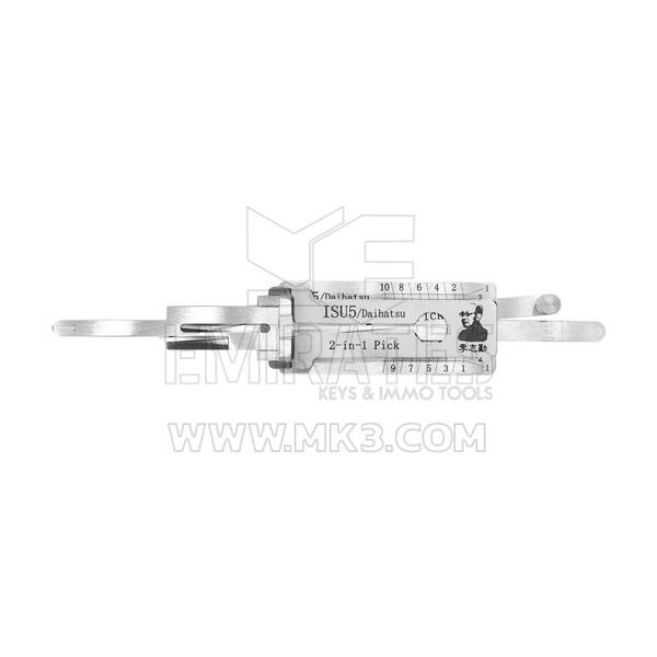 Decodificador e escolha 2 em 1 Lishi ISU5 original para caminhões ISUZU