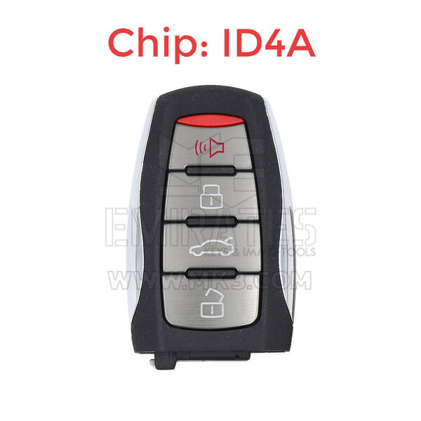 Chiave remota intelligente originale Haval Jolion 3+1 pulsanti 433 Mhz 3608700ASW04A