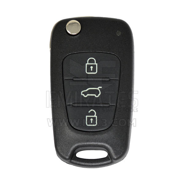 KIA Hyundai Flip Remote Key Shell SUV Type 3 Button TOY48 Blade