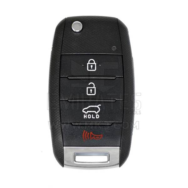 Kia Flip Remote Key Shell 3+1 Botão Com Pânico