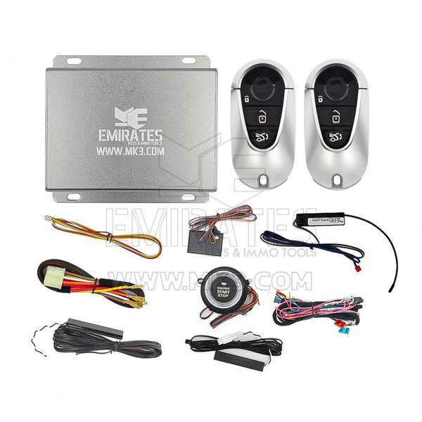 Estilo universal da chave esperta de Mercedes Smart Key EG-033 do sistema de partida do motor