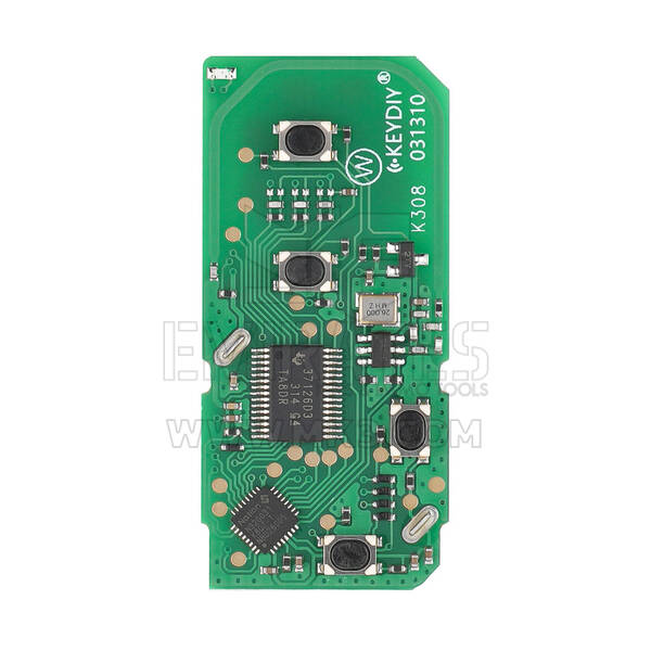 KeyDiy KD Toyota Evrensel Akıllı Uzaktan PCB 4 Düğme TDB04-4