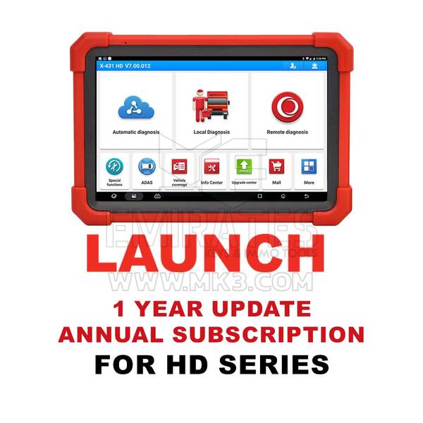 Launch - One Year Subscription For HD SERIES