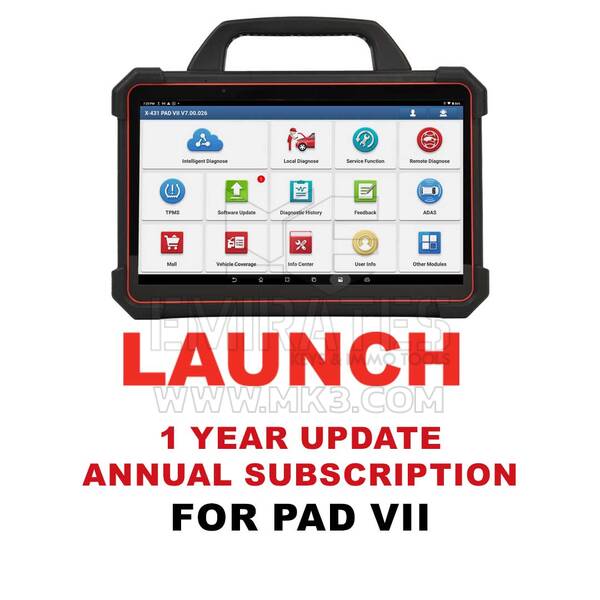 Lanzamiento: suscripción de un año para PAD VII / PAD 7