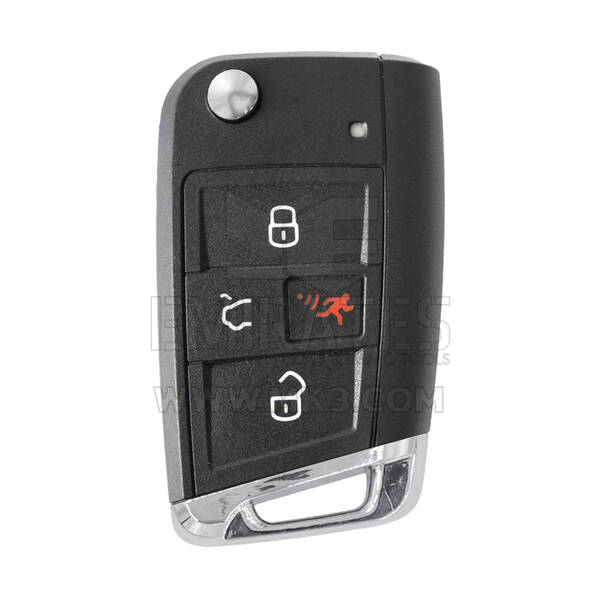 فولكس واجن جولف MQB 2015 فليب مفتاح بعيد شل 3 + 1 أزرار