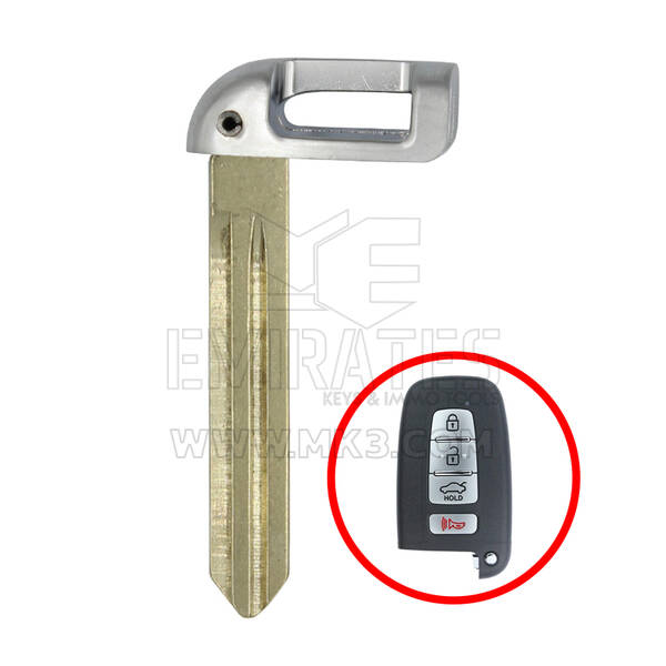 Hyundai Kia Emergenza Smart Remote Key Blade HYN14R