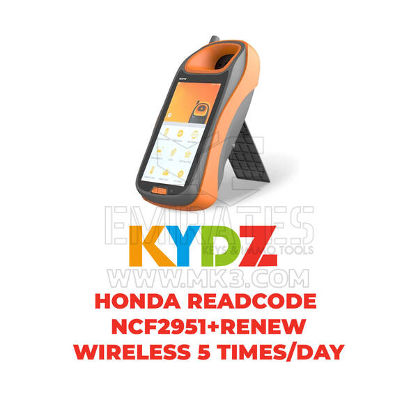 KYDZ - Honda Leggi il codice NCF2951+Rinnova wireless 5 volte al giorno