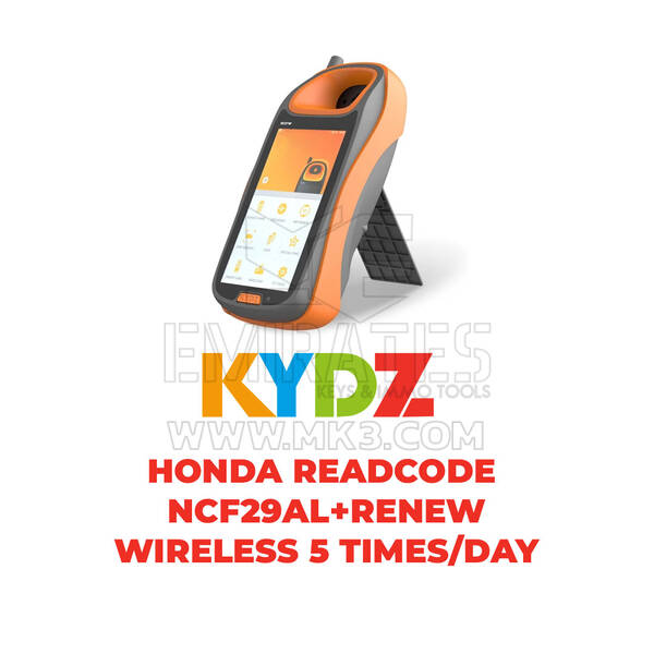 KYDZ - Honda Readcode NCF29A1 + Kablosuzu Günde 5 Kez Yenileyin