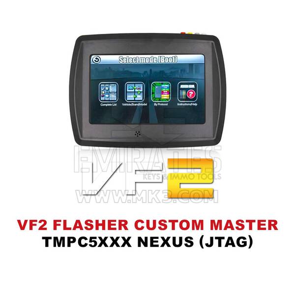 Maître personnalisé Flasher VF2 - MPC5xxx NEXUS (JTAG)