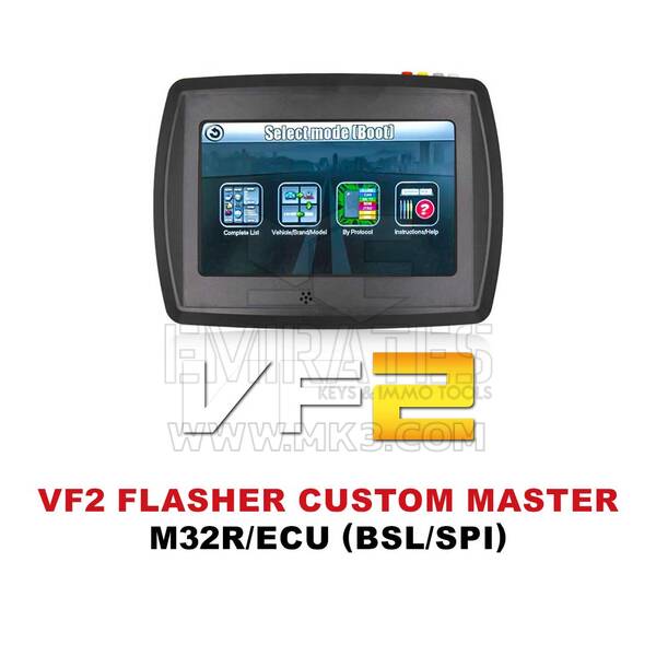 VF2 Flasher Custom Master - M32R/ECU (BSL/SPI)
