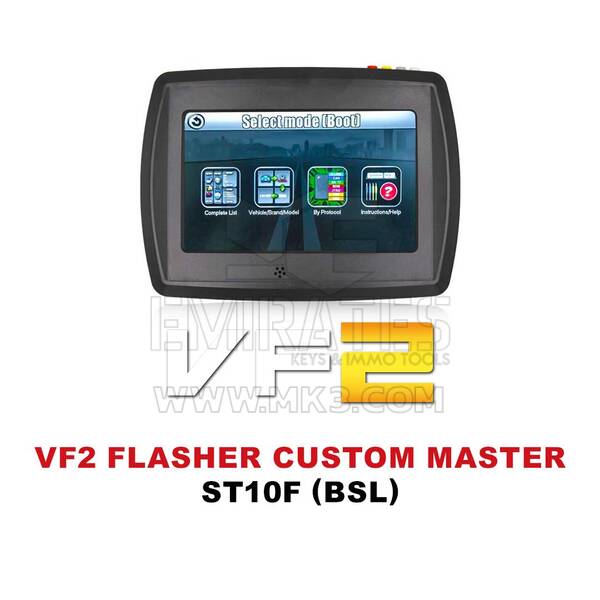 Maître personnalisé Flashe VF2 - ST10F (BSL)