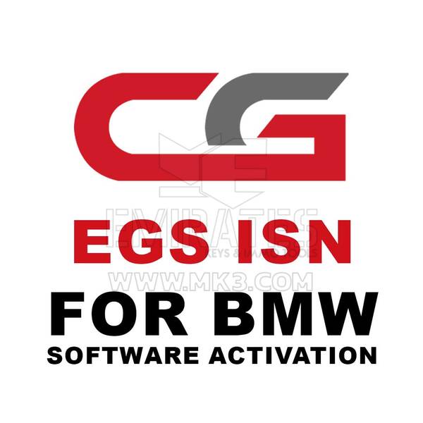 BMW için CGDI -A000000A EGS ISN (Yazılım Aktivasyonu)