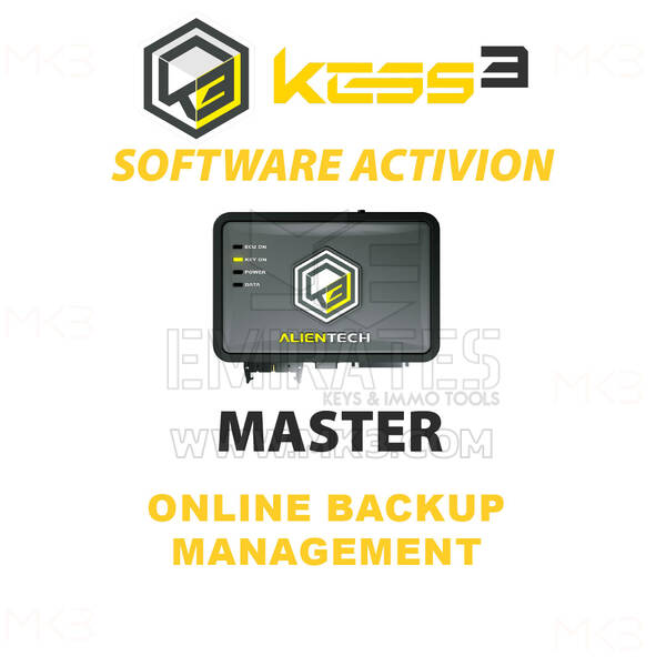 Alientech - KESS3MOBM0 KESS3 Master – Çevrimiçi Yedekleme Yönetimi