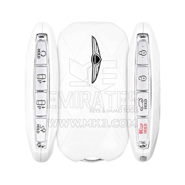 Llave remota inteligente original Genesis GV60 2023, 7+1 botones, 433 MHz, 95440-CU330