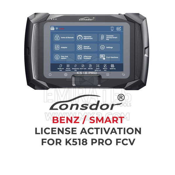 Lonsdor - Ativação de licença Benz / Smart para K518 Pro FCV