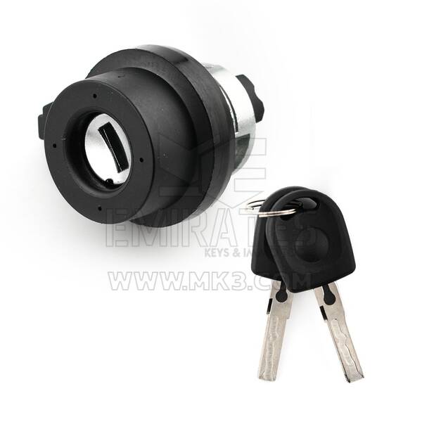 Cylindre de serrure d'allumage 2 broches pour Audi A3 A4 A6 A8 TT RS6 Volkswagen Polo, Polo Sedan - 8E0905855A