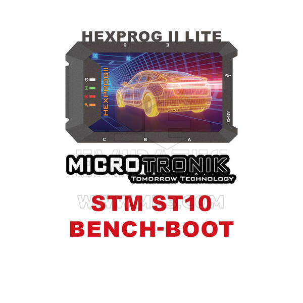 Microtronik - Hexprog II Lite - ترخيص STM ST10 Bench-Boot