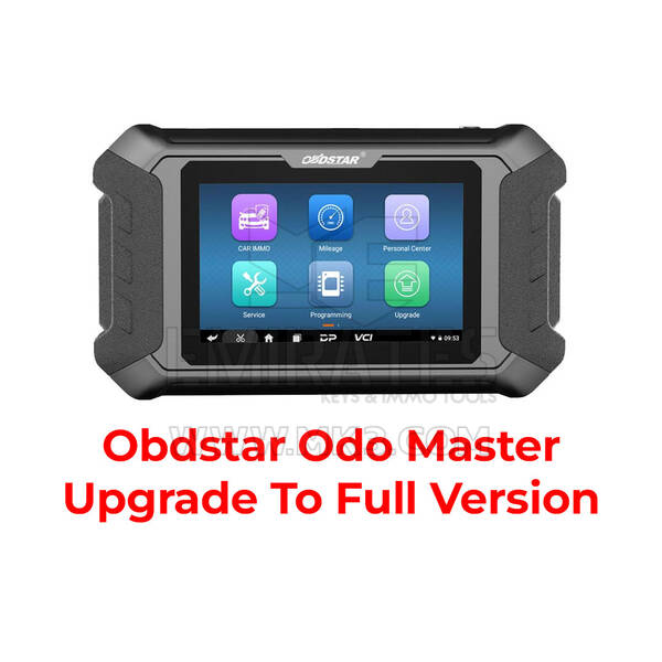 Atualização do Obdstar Odo Master para a versão completa