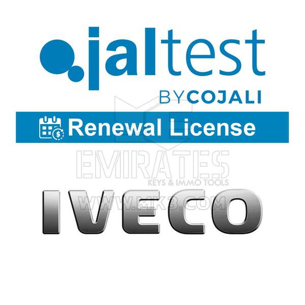 Jaltest - تجديد 78500002 Lveco SGW لكل جهاز (31 ديسمبر من العام الحالي)