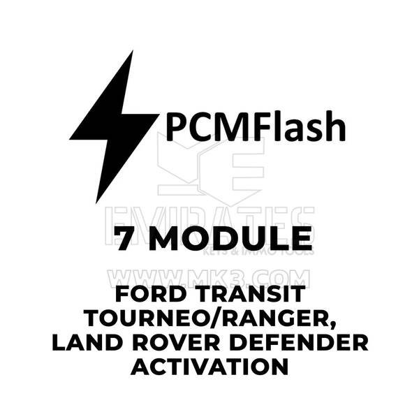 PCMflash - Attivazione 7 moduli Ford Transit / Tourneo / Ranger, Land Rover Defender
